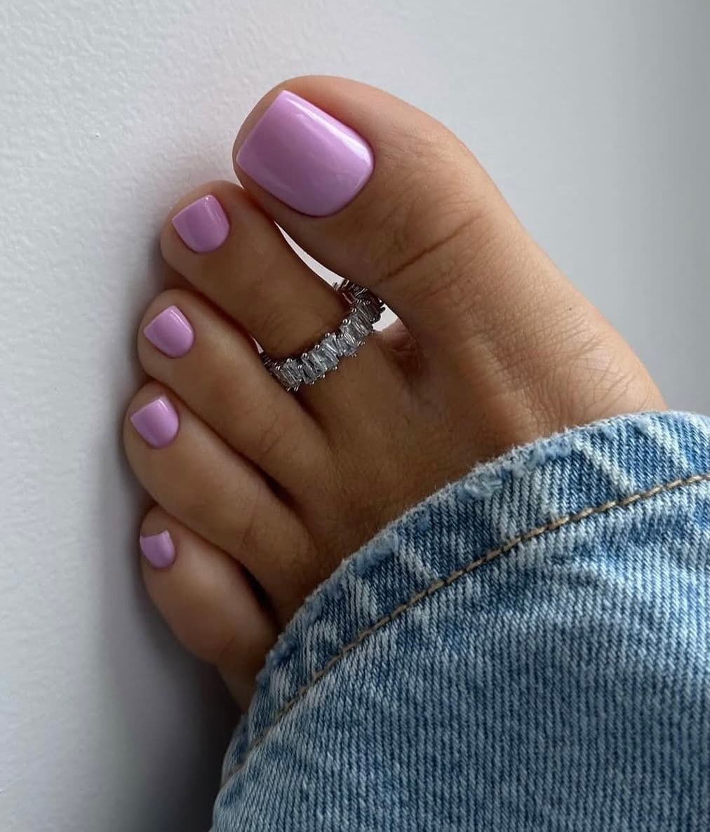 Esmaltado Semipermante Pies ejemplo 2