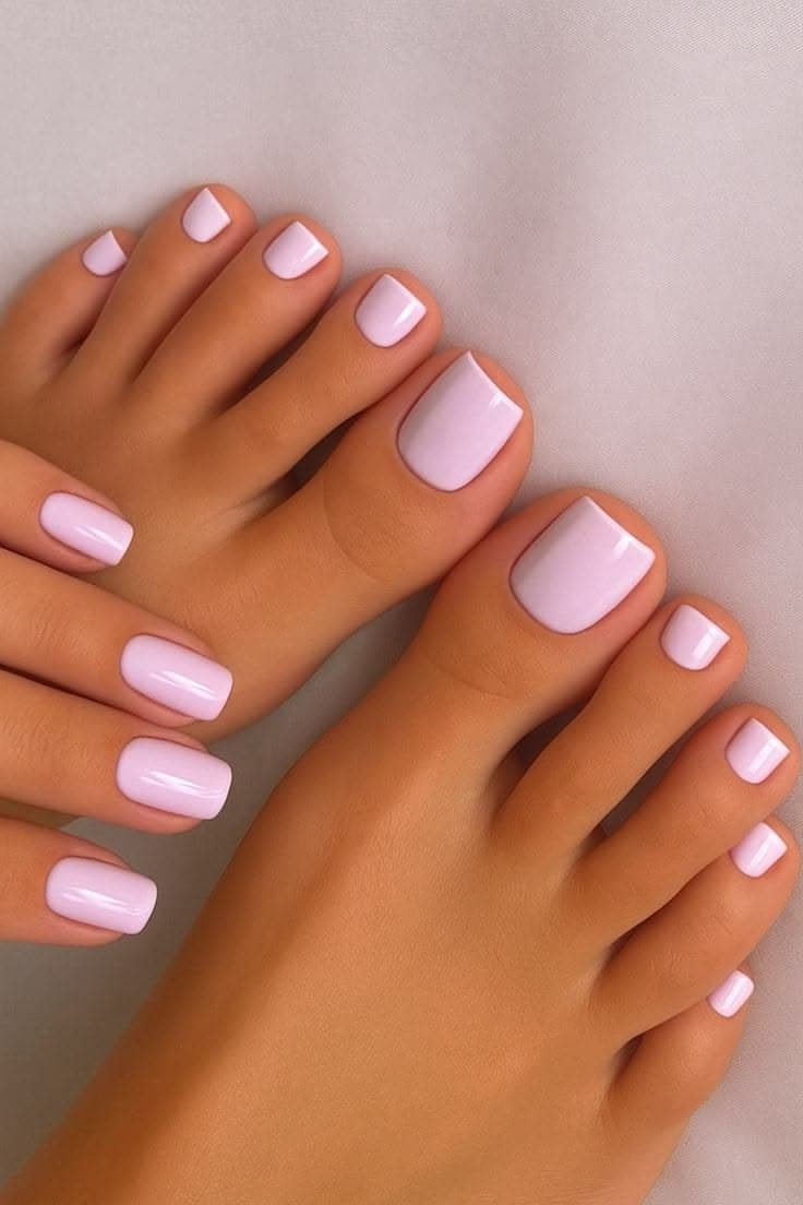 Esmaltado Semipermanente Manos y pies ejemplo 2