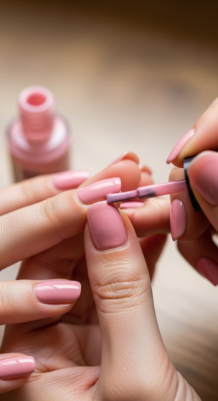 Esmaltado Semipermanente Manos ejemplo 2